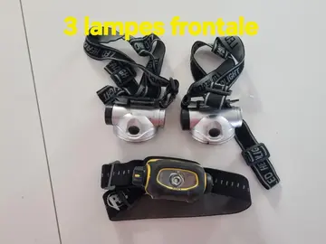 3 lampes frontale