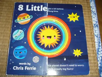 Livre jeunesse les astres en anglais