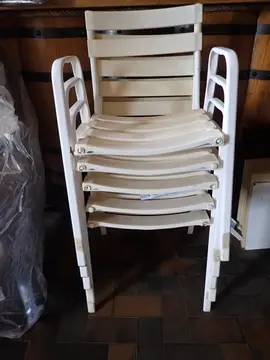5 chaises terrasse