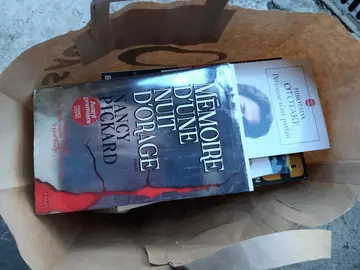 1 sac de livres