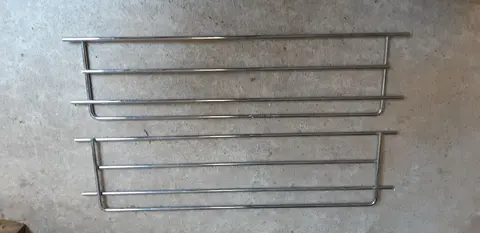 2 Grilles inox