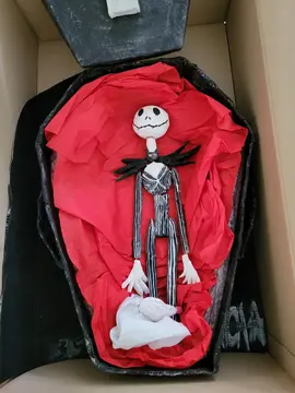 Jack skellington fait main en pate a sel