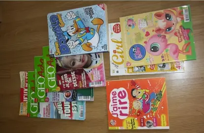 Lot magazines pour enfants ou jeune ado