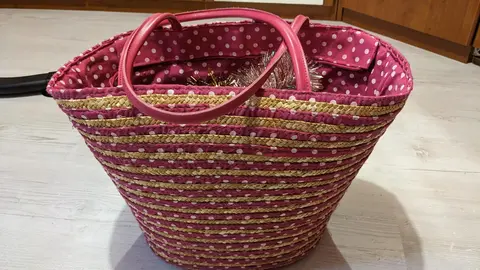 Panier et guirlandes
