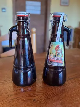 bouteille de bière vide