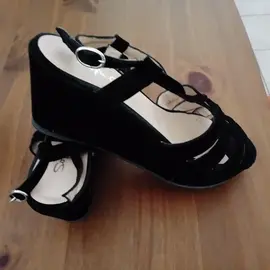 sandales compensées