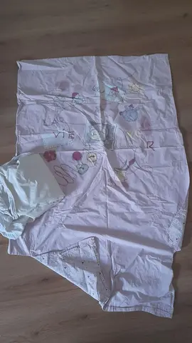 housse de couette enfant + alèse pour petit lit