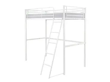 mezzanine enfant ou ado blanc métallique