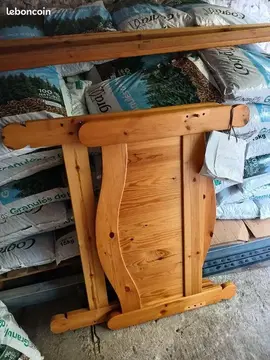 Tour de lit en bois une place
