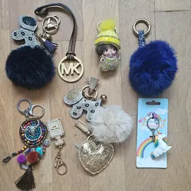 Lot de porte-clefs