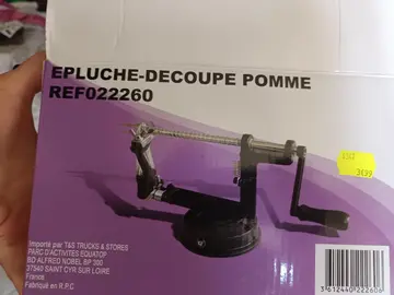 épluché pomme