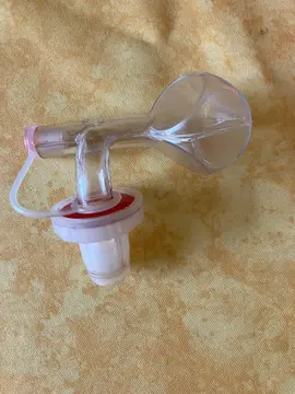 dosette en verre transparent