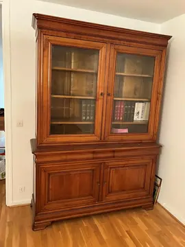 Donne vaisselier en bois en 2 partie