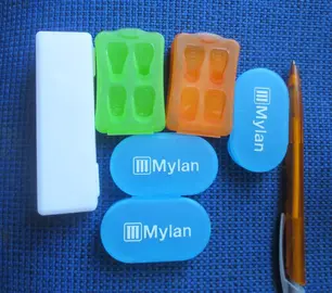 LOT MINI BOITES VIDES POUR CACHETS MEDICAMENTS OU AUTRE