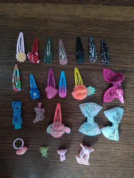 Lot de barrettes et pinces à cheveux