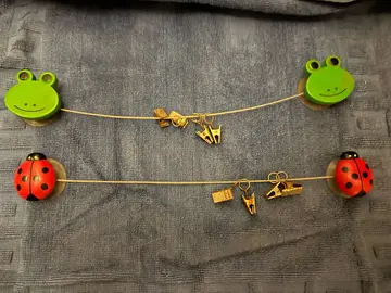 petites ventouses avec pinces 30cm environ