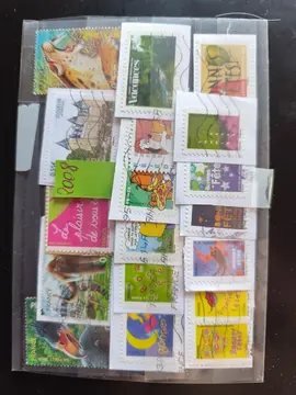 lot timbres France 2008