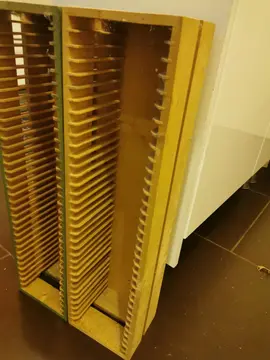 Range cd en bois