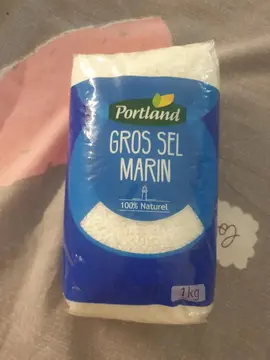 gros sel neuf