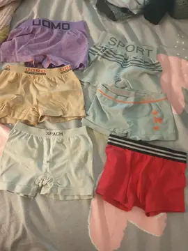 6 boxer T/4-6 ans