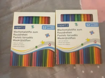 pastels torsadés neuf