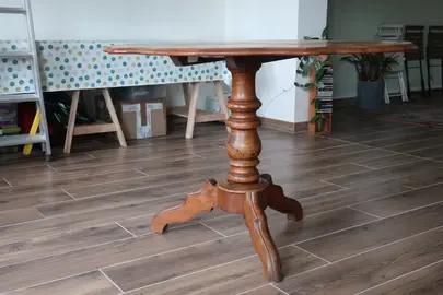 Table lyre en bois massif