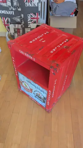 table de chevet deco container