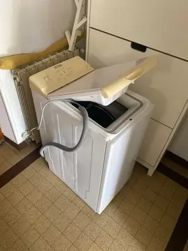 machine à laver qui fonctionne