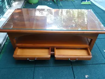 Table basse 2 tiroirs
