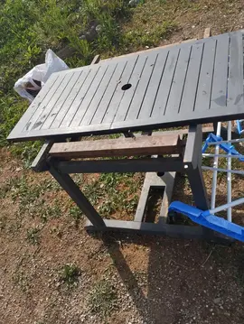 table de jardin en teck