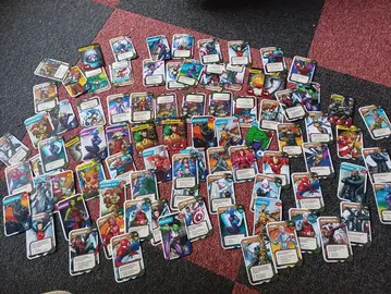 cartes marvel à collectionner