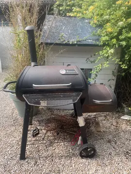 barbecue deux foyers