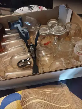 Lot de verres diverses tailles