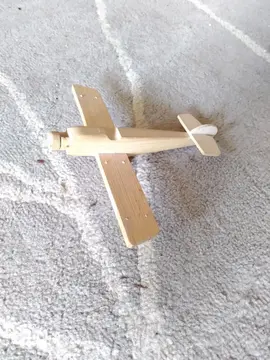 petit avion en bois