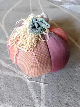 peluche citrouille