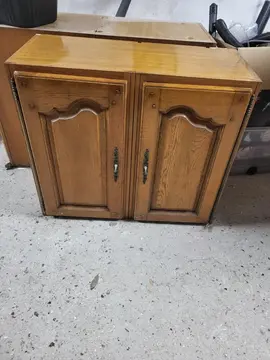 meuble de cuisine en chêne