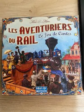 Jeu de carte les aventuriers du rail