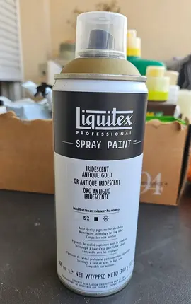Spray peinture or