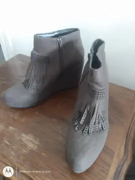 bottines compensées