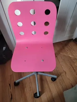 Chaise bureau ikea rose enfant