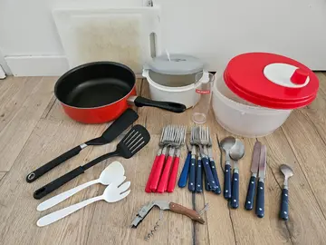 Lot d'ustensiles de cuisine