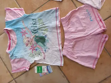 pyjama 8 ans reine des neige