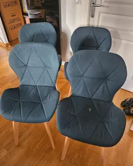 lot 6 chaises à retapisser