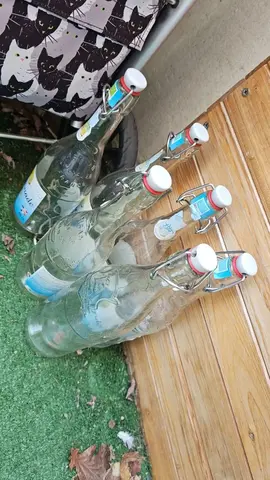 bouteilles avec bouchons a levier