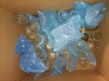 gros lot de verres