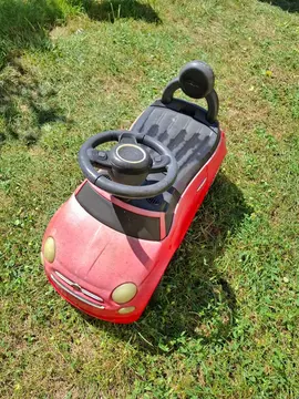 Trotteur Voiture - FIAT Rouge