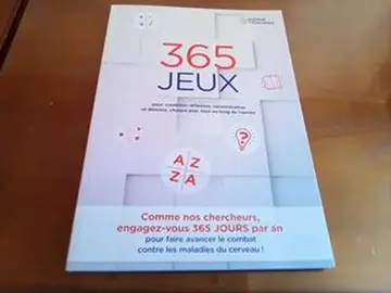Cahier de 365 jeux publicitaire