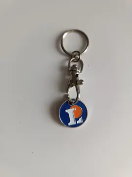 Porte-clés jeton caddie
