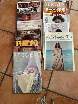 livres de crochet et tricotage