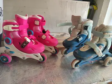Rollers enfant et protection